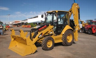 Cat 432E backhoe 1