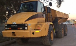 CAT 730 Dump Truck 30 tonne articulated 6x6 wheel drive NMS034 Newcastle 1