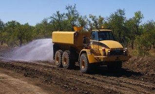 Cat 740 Water Cart 1