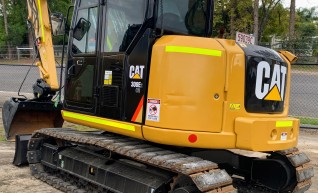 9T CAT Excavator 1