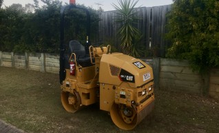 CAT CB1.7 Compactor Roller Dry Hire 1