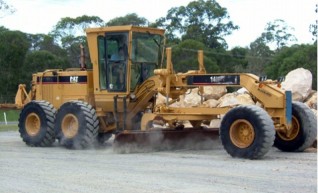 Caterpillar 14H Grader 1