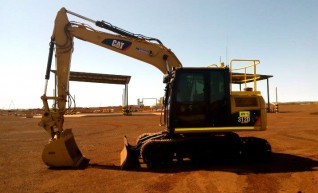 Caterpillar 312 DL Excavator 1