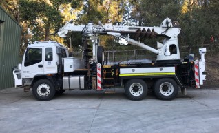 Crane Borer Truck 1