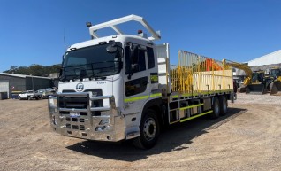 6x4 Crane Truck - mine spec 1