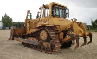 D6H Dozer with Rake and Rippers  1