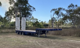 Drop deck Trailer - extendable 1