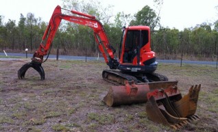 Excavator kubota 5.5t 1