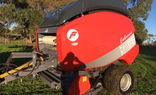 Feraboli 5x4 round baler  1