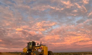 Caterpillar 140M AWD Grader with GPS/UTS 1