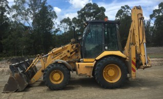 Hidromek Backhoe 1