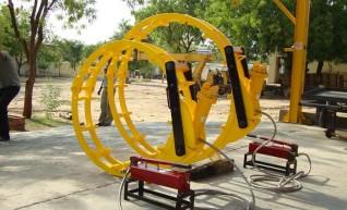 Hydraulic External Line-up Clamp 1