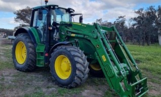 John Deere 6155M Cab Tractor 1