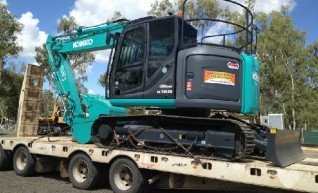 Kobelco 13T Zero Swing Excavator 1