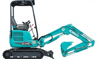 Kobelco 1.7T Excavator with Alloy Plant Trailer for hire 1