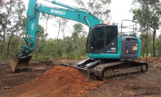 Kobelco 24T Zero Swing Excavator 1