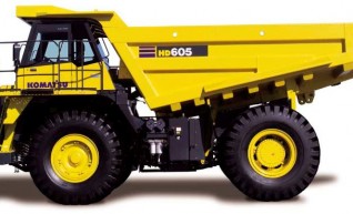 Komatsu HD605-7E0 Rigid Dump Truck 1