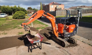 1T Kubota k008-3 excavator 1