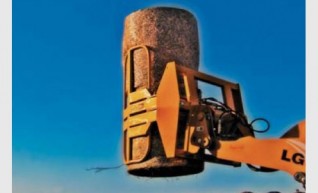 Loader Wrapped Bale Handler 1