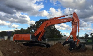 Machinery Hire - Excavators and Forklift 1