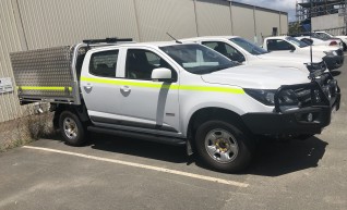 Mine Spec Twin Cab Utes with Large Tool Box 1