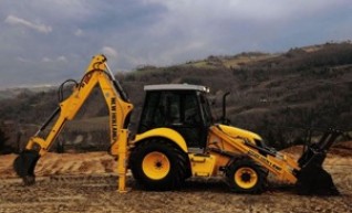 New Holland Backhoe 1