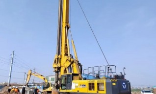 Piling and Drilling and cranes 1