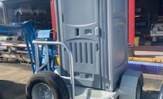 Portable Toilet & trailer 1