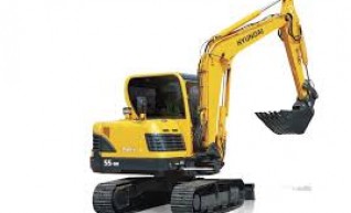 R55-9 Hyundai Excavator 1