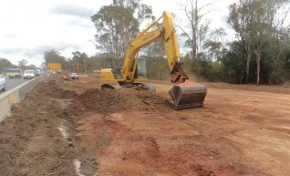 Removal of Top Soil & Clay 1