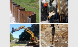 Screw Timber Sheet Piling | Bored Piers | CFA | Rock Sawing 1