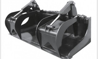 Skid Steer Bucket Grapple 1