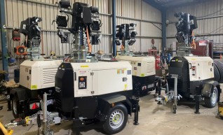 Towable Hybrid Light Tower 1