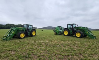 100-700HP Tracked & Wheeled Tractors + Laser Buckets 1