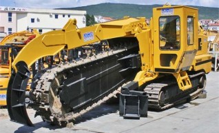 Vermeer T850 trencher 450mm trench 1