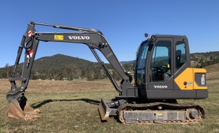 5T Volvo EC55DAG Excavator 1