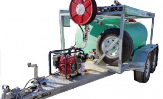 Water Trailer - 2000L Tank & Pump 1