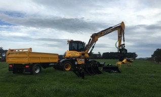 11T JCB Hydradig W110 Wheeled Excavator 1