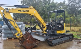 5.5T Yanmar Vio55 Excavator 1