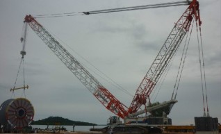 ZOOMLION QUY350 CRAWLER CRANE 1