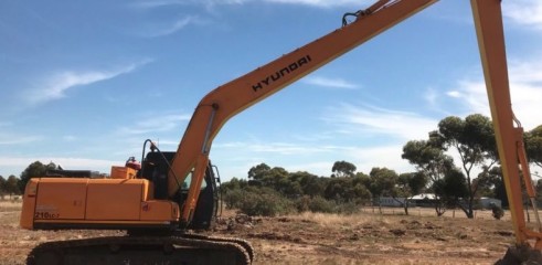 18m Long Reach Excavator  2