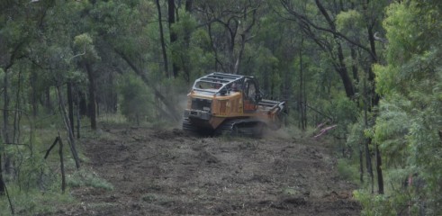 Mulching Access Tracks 1