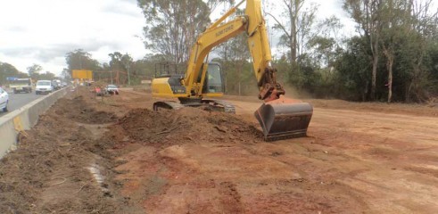 Removal of Top Soil & Clay 1