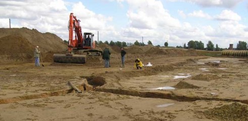 Removal of Top Soil & Clay 2