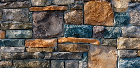 Rock Wall Construction 2