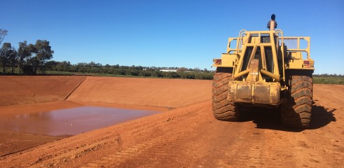 Storage dam construction 6