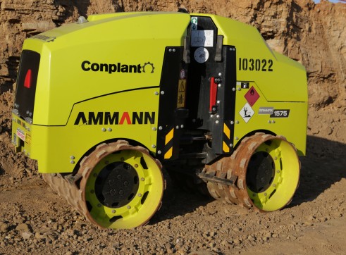 1.5 T Remote Control Trench Roller Ammann 1575 2