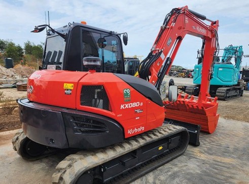 8t Kubota Excavator 2