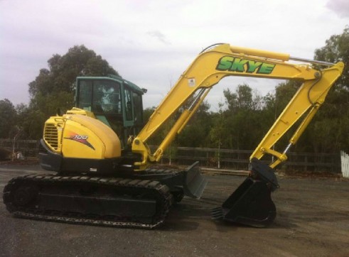 10Tonne Yanmar Excavator 1