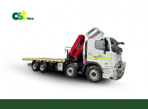 13T 8x4 Hiab Truck - Front Mount